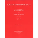 Image links to product page for Concerto in G minor for Two Flutes and Piano, QV6:8b