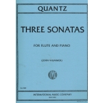 Image links to product page for Three Sonatas for Flute and Piano