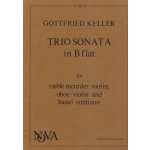 Image links to product page for Trio Sonata in B flat major for Treble Recorder, Violin and Basso Continuo