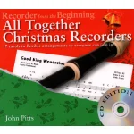 Image links to product page for Recorder from the Beginning - All Together Christmas Recorders (includes CD)