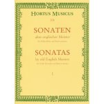 Image links to product page for Sonatas by Old English Masters Vol 1 For Treble Recorder and Basso Continuo