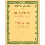 Image links to product page for Sonatas by Old English Masters Vol 2 For Treble Recorder and Basso Continuo