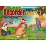 Image links to product page for Progressive Recorder Method for Young Beginners Book 1 (includes CD)