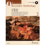 Image links to product page for Baroque Recorder Anthology for Descant Recorder and Piano, Vol 2 (includes Online Audio)