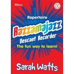 Image links to product page for Razzamajazz Repertoire for Descant Recorder (includes Online Audio)