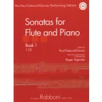 Image links to product page for Sonatas for Flute and Piano Book 1 (includes Online Audio)