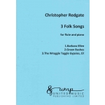 Image links to product page for Three Folk Songs for Flute and Piano