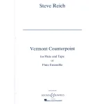 Image links to product page for Vermont Counterpoint for Flute and Tape or Flute Ensemble