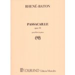 Image links to product page for Passacaille for Flute and Piano, Op35