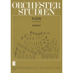 Image links to product page for Orchestral Studies for Flute - Mozart