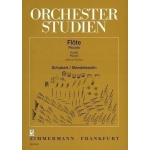 Image links to product page for Orchestral Studies for Flute - Schubert & Mendelssohn