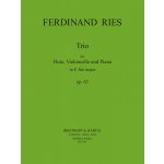 Image links to product page for Trio in E flat major for Flute, Cello and Piano, Op. 63 