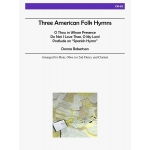 Image links to product page for Three American Folk Hymns for Flute, Oboe and Clarinet