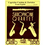 Image links to product page for Capricho Catalan & Zortzico from España [Sax Quartet]