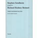 Image links to product page for Three Sondheim Waltzes for Alto Saxophone and Piano