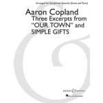 Image links to product page for Three Excerpts from Our Town & Simple Gifts [Saxophone Quartet]