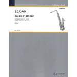 Image links to product page for Salut d'Amour for Alto Saxophone and Piano, Op12