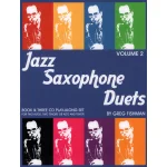 Image links to product page for Jazz Saxophone Duets Vol 2 (includes 3 CDs)