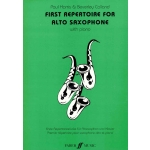 Image links to product page for First Repertoire for Alto Saxophone and Piano