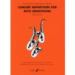 Image links to product page for Concert Repertoire for Alto Saxophone with Piano