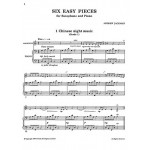 Image links to product page for Six Easy Pieces for Saxophone and Piano
