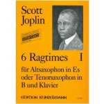 Image links to product page for 6 Ragtimes for Alto Saxophone and Piano, Vol 1