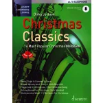 Image links to product page for Schott Saxophone Lounge: Christmas Classics [Alto Sax] (includes Online Audio)