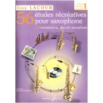 Image links to product page for 56 Recreational Studies for Sax, Vol 1 (includes CD)