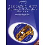 Image links to product page for Guest Spot - 21 Classic Hits (The Blue Book) [Alto Sax] (includes 2 CDs)