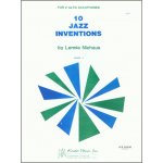 Image links to product page for 10 Jazz Inventions for 2 Alto Saxophones