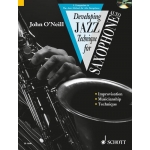 Image links to product page for Developing Jazz Technique for Alto Sax