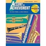 Image links to product page for Accent on Achievement [Sax] Book 1 (includes CD)