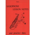 Image links to product page for Saxophone Lesson Notes & Practice Diary