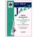 Image links to product page for All That Jazz for Alto Saxophone and Piano