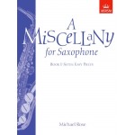 Image links to product page for A Miscellany for Saxophone Book 1