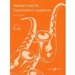 Image links to product page for Selected Solos for Soprano/Tenor Saxophone, Grades 4-6 with Piano Accompaniment