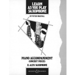 Image links to product page for Learn As You Play Alto Saxophone [Piano Accompaniment Book]