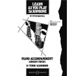 Image links to product page for Learn As You Play Tenor Saxophone [Piano Accompaniment Book]