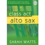 Image links to product page for Class Act for Alto Sax [Student's Book] (includes CD)