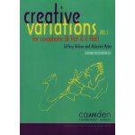 Image links to product page for Creative Variations for Saxophone, Vol 1 (includes CD)