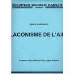 Image links to product page for Laconisme de l'Aile for Solo Flute with Optional Electronics