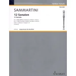 Image links to product page for 12 Sonatas Book 2 for treble recorders or violins and basso continuo