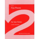 Image links to product page for Five Pieces for Two Flutes 