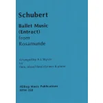 Image links to product page for Ballet Music (Entract) from Rosamunde for Flute, Oboe/Flute/Clarinet and Piano