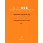 Image links to product page for Variations on 'Trockne Blumen' for Flute and Piano, D802 OpPost160