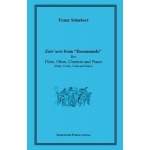 Image links to product page for Entr'acte from "Rosamunde" for Flute, Oboe, Clarinet and Piano