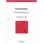 Image links to product page for 8 Character Pieces for Flute and Guitar