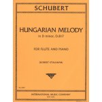 Image links to product page for Hungarian Melody in D minor for Flute and Piano , D817