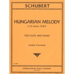Image links to product page for Hungarian Melody in D minor for Flute and Piano , D817