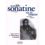 Image links to product page for Sonatine in D major for Flute and Piano, D384 OpPost137 No1